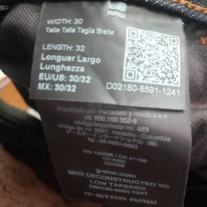 G Star 5620 jeans indigo